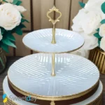 شیرینی خوری ۲ طبقه گرد بک استون