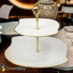 شیرینی خوری ۲ طبقه بک استون مدل شیوا
