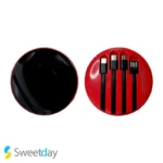 پاوربانک ۸۰۰۰ میلی آمپر مدل P-771 زرشکی